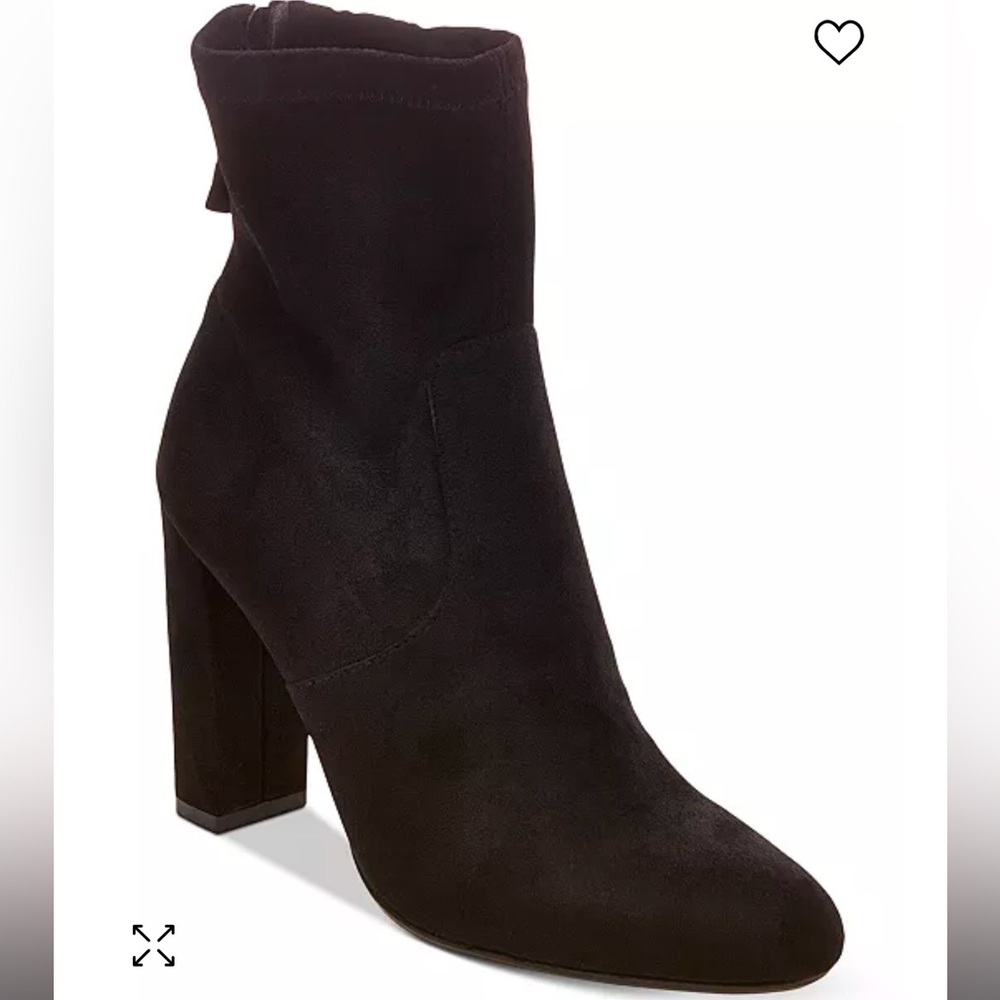 Brisk Block-Heel Sock Booties